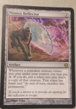 Minion Reflector. Shards of Alara. Rare. Light Play. Free Shipping - Image 1