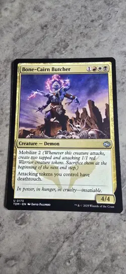 Bone-Cairn Butcher Tarkir: Dragonstorm Regular Creature Uncommon MTG NM - Image 1