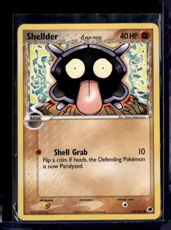 Shellder - 63/101 - Pokemon EX Dragon Frontiers 2006 (MP) / Pokemon TCG - Image 1