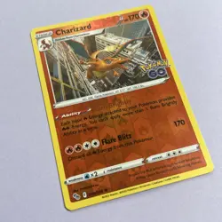 Charizard 010/078 Pokemon GO Holo Rare Reverse Holo mint - Image 1