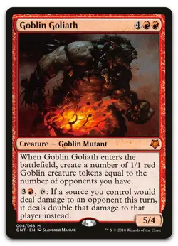 Goblin Goliath #4 (LP) Game Night GNT Magic MTG - Image 1