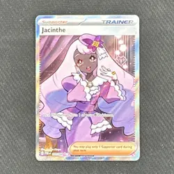 Pokemon TCG Jacinthe Trainer-Supporter Full Art Holo 110/088 English - Image 1