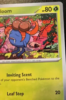 Gloom 002/197 Common Scarlet & Violet: Obsidian Flames Pokemon TCG - Image 3