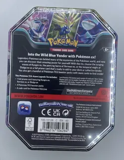 Pokemon Spring Azure Legends Tin Kyogre EX Sealed New English - Image 2