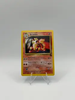 Pokemon Card TCG Arcanine Black Star Promo 6 League 2000 A - Image 1
