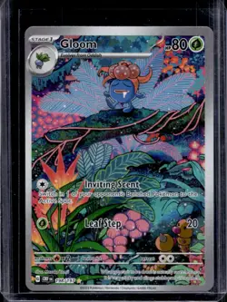 2023 Pokemon SV Obsidian Flames - OBF EN Gloom Illustration Rare #198/197 - Image 1
