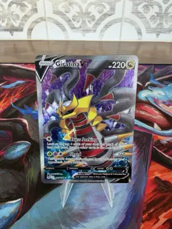 Pokemon TCG Giratina V 185/196 2022 Swsh: Lost Origin Full Art NM - Image 1