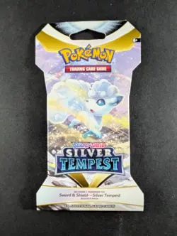 2022 Pokemon Silver Tempest (ALOLAN VULPIX) Factory Sealed Sleeved Pack (B) - Image 1