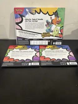 Pokemon TCG Ascended Heroes First Partners Deluxe Pin Collection and 2x Blister - Image 2
