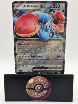 Orthworm ex 110/142 - S&V: Stellar Crown Double Rare - Pokemon TCG (NM) - Image 1