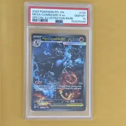 Pokemon Mega Charizard X ex 125/094 Phantasmal Flames PSA 10 Special Illustrati… - Image 2