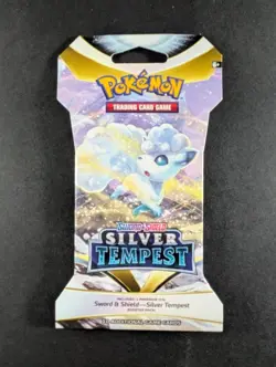 2022 Pokemon Silver Tempest (ALOLAN VULPIX) Factory Sealed Sleeved Pack (A) - Image 1