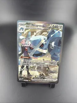 Pokemon Ascended Heroes Steven’s Metagross ex 289/217 Special Illustration Rare - Image 2