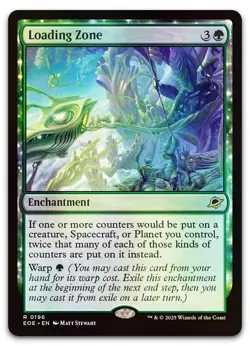 Loading Zone #196 (Foil) (NM) Edge of Eternities EOE Magic MTG - Image 1
