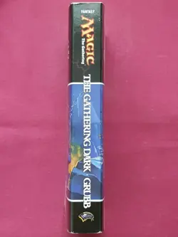 Magic The Gathering ICE AGE CYCLE BOOK 1 THE GATHERING DARK paperback used MTG - Image 3