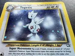 Togetic - 16/111 - Holo Rare - Unlimited Neo Genesis - Pokemon (MP) SWIRL - Image 3