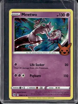 2022 Pokemon Trick or Trade Mewtwo Holo #056/172 - Image 1