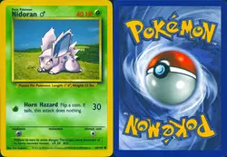 NIDORAN M 55/102 COMMON BASE SET UNLIMITED POKEMON MP - Image 3