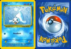 SEEL 41/102 UNCOMMON BASE SET UNLIMITED POKEMON MP - Image 3