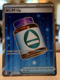 N'S PP UP - ASCENDED HEROES - #262/217 - Pokemon TCG - Ultra Rare - MINT, FRESH✨ - Image 3