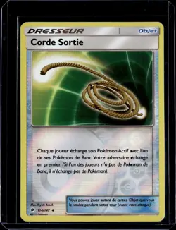 Escape Rope - 114/147 - Pokemon Burning Shadows (FRENCH) (MP) / Pokemon TCG - Image 1