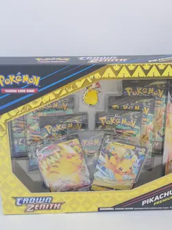 Pokemon TCG Crown Zenith Pikachu VMAX Premium Collection Box BRAND NEW - Image 3