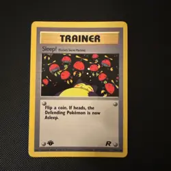 Sleep! (Rocket's Secret Machine) 79/82 Team Rocket Pokemon S489 - Image 1