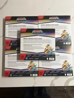 Pokemon TCG Prismatic Evolutions Poster Collection Box x5 Brand New Sealed - Image 3