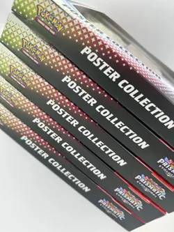 Pokemon TCG Prismatic Evolutions Poster Collection Box x5 Brand New Sealed - Image 4