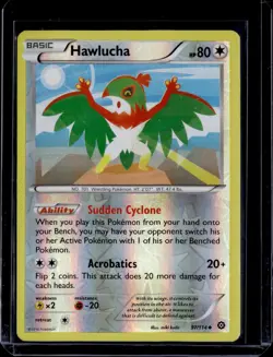 Hawlucha 97/114 XY Steam Siege 2016 (LP) / Pokemon TCG - Image 1