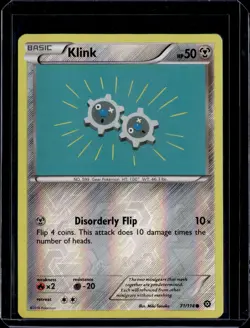 Klink 71/114 / XY Steam Siege 2016 (LP) / Pokemon TCG - Image 1