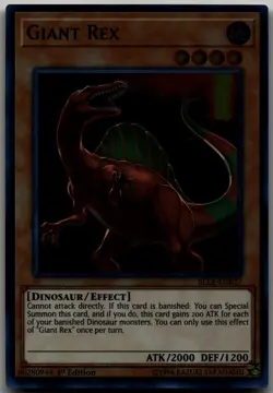 Giant Rex Ultra Rare Battles of Legend: Light's Revenge BLLR-EN027 LP - Image 1
