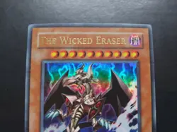 Yugioh - The Wicked Eraser JUMP-EN016 Ultra Rare Promo - Image 2