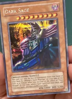 Dark Sage DOD-002 Secret Rare Yu-Gi-Oh Promo Vintage Spellcaster - Image 5