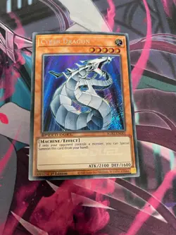 YUGIOH - CYBER DRAGON - SECRET RARE - SGX1 - NM - 1ST ED - Image 1