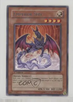 Emperor Sem 1st Ed. YuGiOh Raging Battles #RGBT-EN099 2009 - Image 1