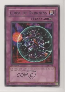 Curse of Darkness 1st Ed. YuGiOh Invasion Chaos #IOC-106 2004 - Image 1