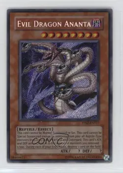 Evil Dragon Ananta YuGiOh Premium Pack 2 #PP02-EN017 2008 - Image 1