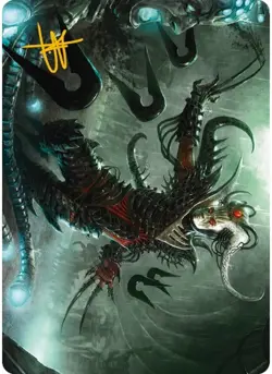 Vraan, Executioner Thane Art Card (Gold-Stamped Signature) MTG NM - ASONE - Image 1