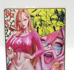 Goddess Story - Gold Metal Anime Waifu Trading Card - Power - Image 1