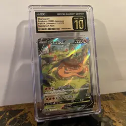 CGC 10 Pristine Charizard V 211/172 Vstar Universe SAR 2022 Pokemon Card - Image 2