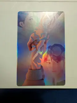 McDonald's Kpop Demon Hunter Card Rumi & Jinu Hands Holo Ultra Rare - Image 1