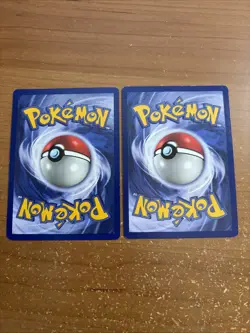 Pokemon TCG Fossil Cards - Slowpoke 55/62 & Slowbro 43/62 MP - Image 2