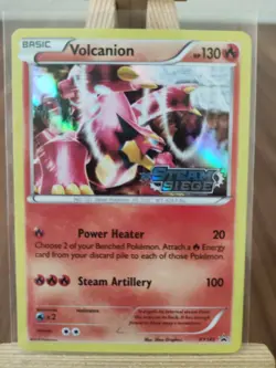 Volcanion Holo XY145 Steam Seige Holo Rare Prerelease Promo Pokemon Card - Image 1