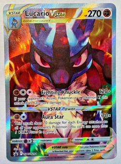 Lucario VSTAR SWSH291 SWSH: Sword & Shield Promo Cards Holo - Image 1