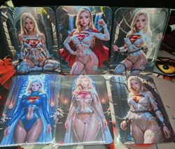 17 Supergirl Southern Customs Waifu Cards - Image 1