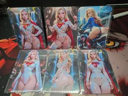 17 Supergirl Southern Customs Waifu Cards - Image 2