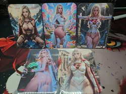 17 Supergirl Southern Customs Waifu Cards - Image 3