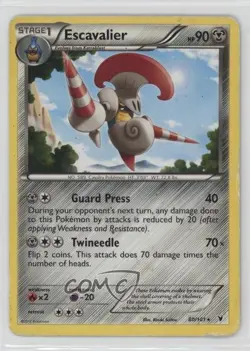 Escavalier Pokemon Black & White Noble Victories #80 - Image 1