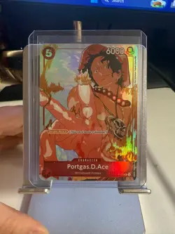 Portgas.D.Ace (Gift Collection 2023) P-028 One Piece Promotion Cards Foil - Image 1